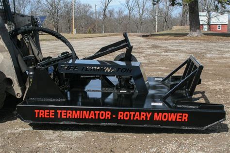 tree terminator skid steer brush cutter|maker of the tree terminator.